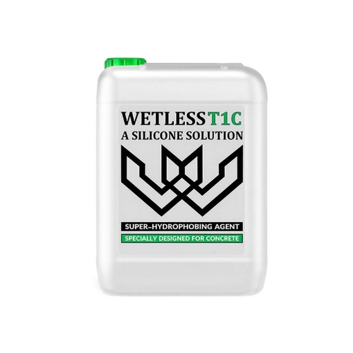 تصویر  عایق های نانو آبگریز سطوح - WETLESS T1C (مخصوص سطح سیمانی) - 5 لیتری