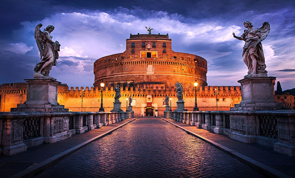 قلعه سنت آنجلو، از جاذبه ی گردشگری شهر رم