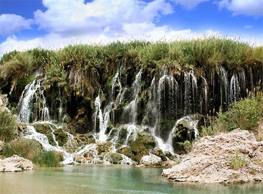آبشار فدامی از  جاذبه های گردشگری ایران